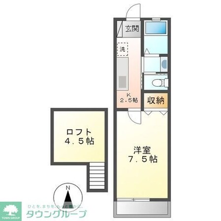 クレセントハイツTOKYUIIIの物件間取画像